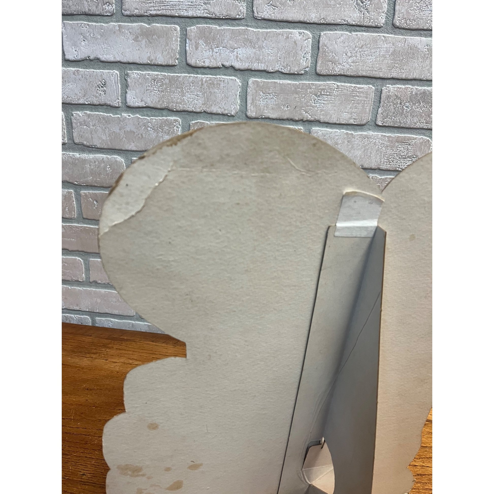 Vintage 1950s Pabst Blue Ribbon Beer Quart Party Size Bottle Advertising Sign