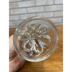 Antique Victorian EAPG Kerosene Oil Lamp 6" King's Crown Bullesye