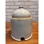 Antique Red Wing Chicken Poultry Drinking Fount Buttermilk Feeder - No Base