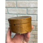 Antique Primitive 19th c. Small Bentwood Pantry Box Oval Shaker Two Finger AAFA