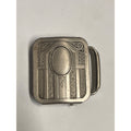 Vintage Kantslip Belt Buckle Nickel Silver Art Deco Ladies Womens 1.25" x 1.5"