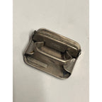 Vintage Kantslip Belt Buckle Nickel Silver Art Deco Ladies Womens 1.25" x 1.5"