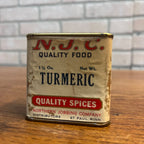 Vintage Northern Jobbing Co. NJC St Paul Minnesota MN Minn Spice Tin Kitchen