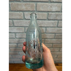 Embossed Ozaukee Springs Bottling Co Port Washington Wis Wisconsin Soda Bottle
