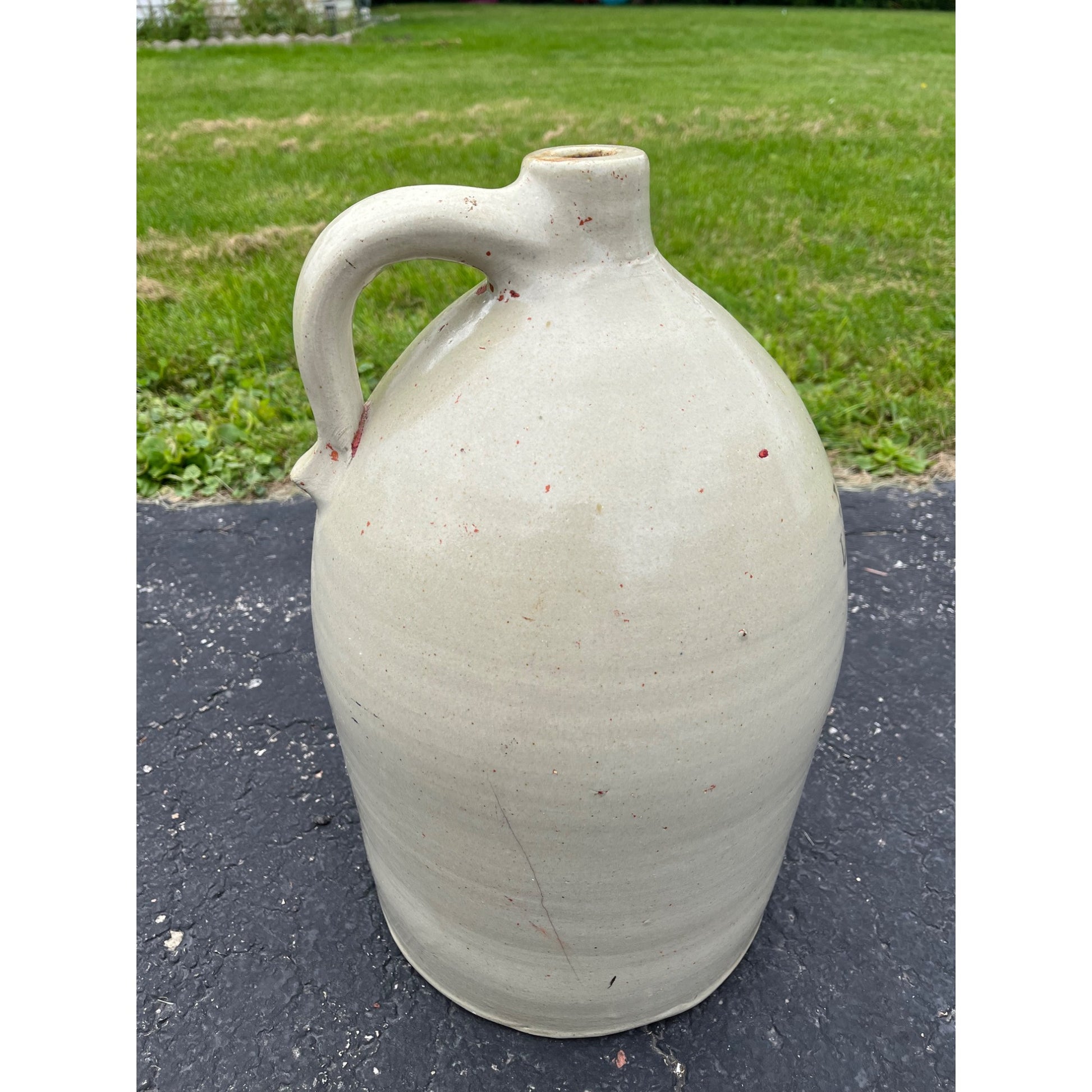 Advertising Stoneware Crock 5 Gal Jug James Ryan J.L. Frankel Pittston PA Whiskey