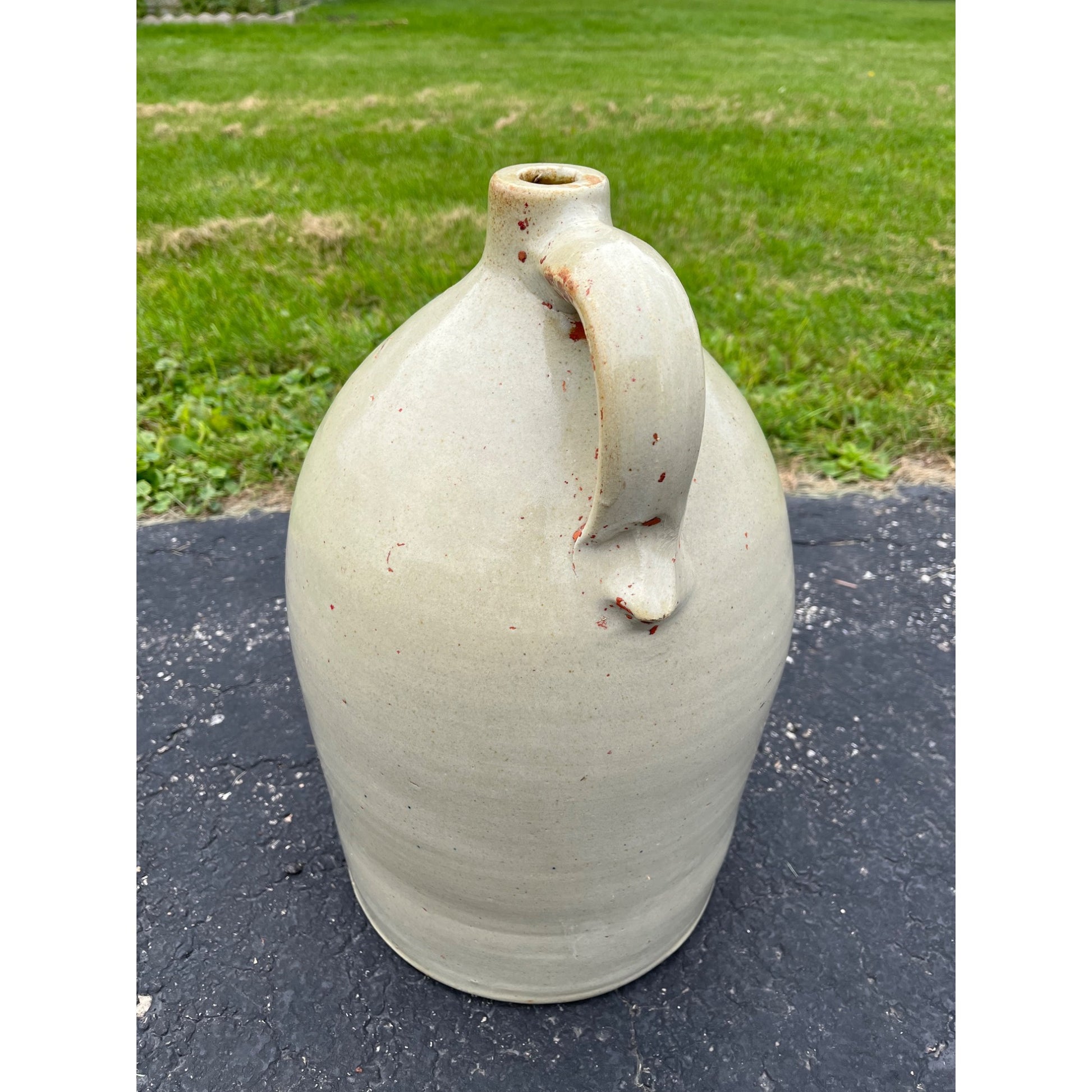 Advertising Stoneware Crock 5 Gal Jug James Ryan J.L. Frankel Pittston PA Whiskey
