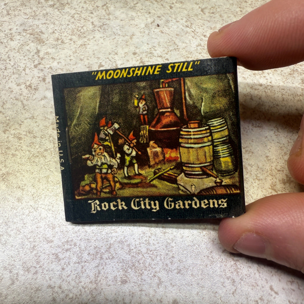 Matchbook Chattanooga, TN Rock City Gardens Moonshine Still Little Riding Hood