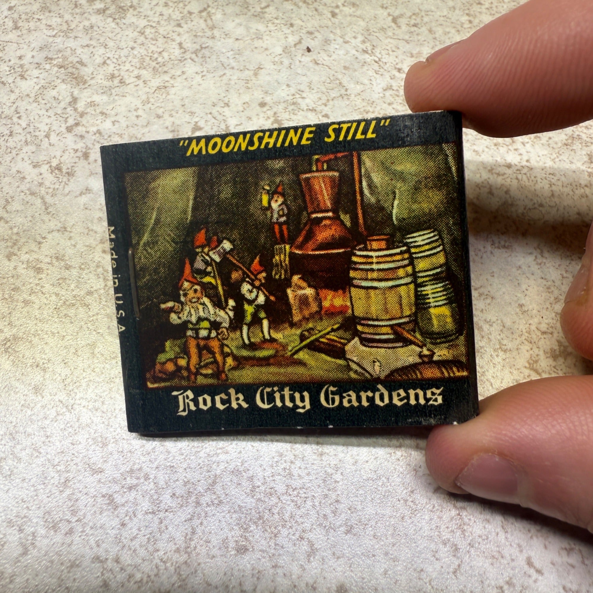 Matchbook Chattanooga, TN Rock City Gardens Moonshine Still Little Riding Hood