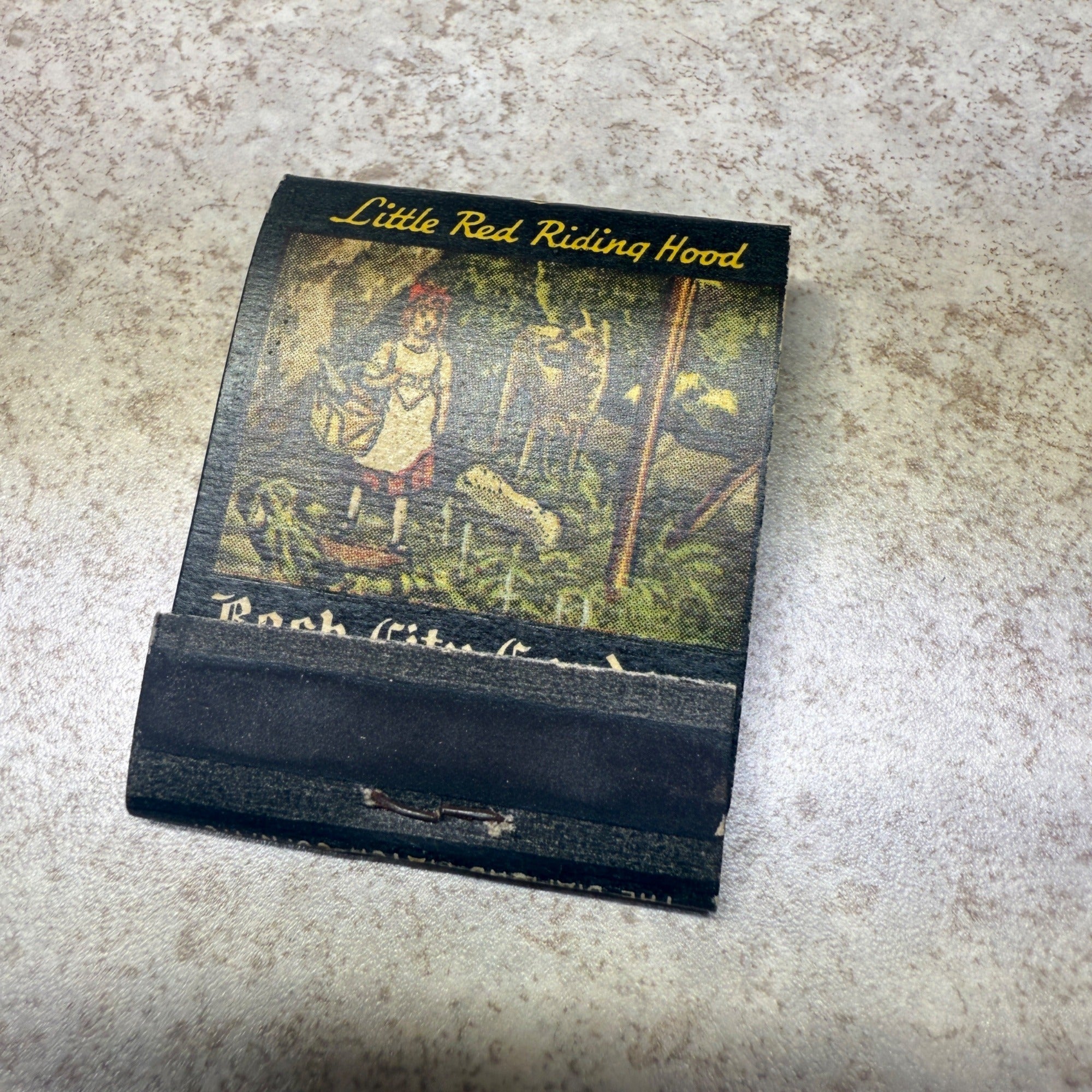 Matchbook Chattanooga, TN Rock City Gardens Moonshine Still Little Riding Hood