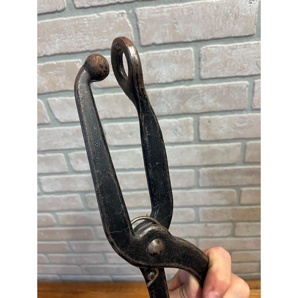 Vintage Ball & Ring Shoe Stretcher (Bunion Fixer) Cast Steel Cobblers Tool 15.5”