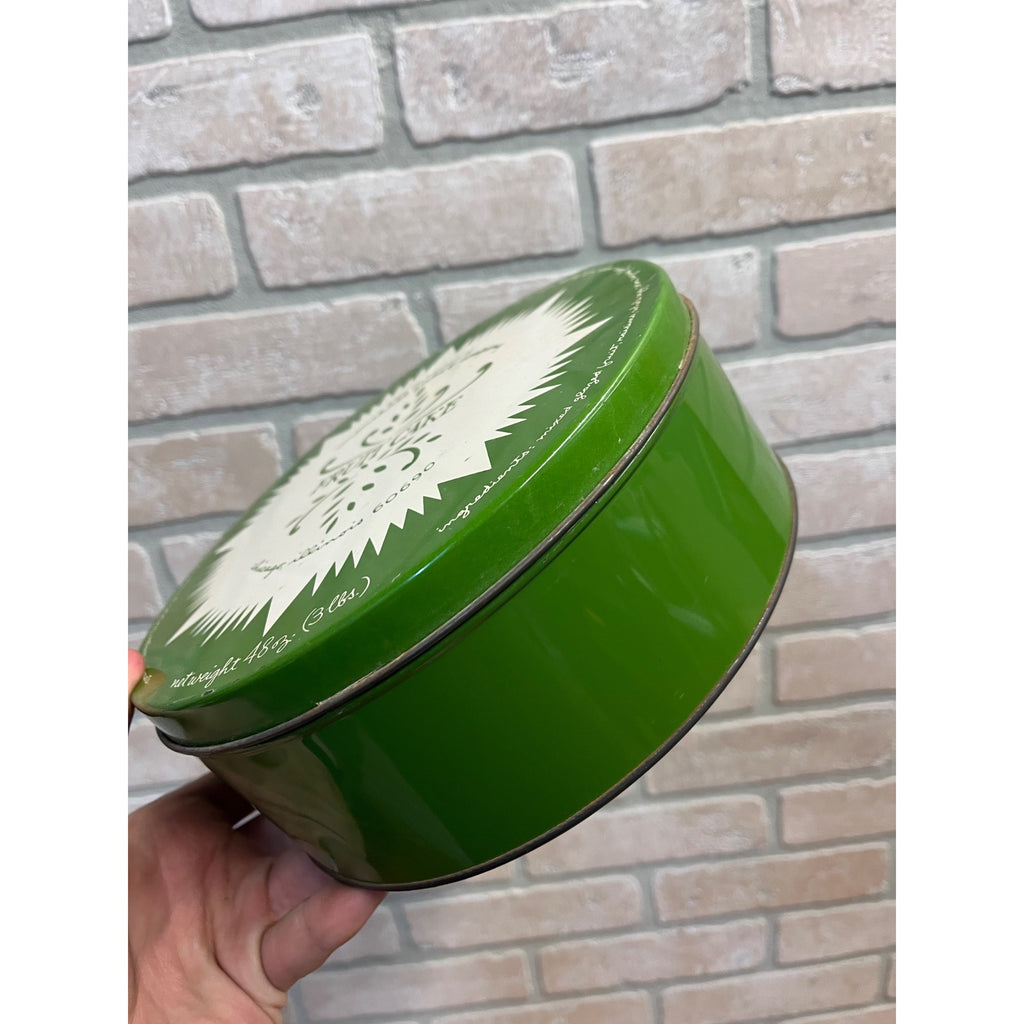 Vintage 1950s Marshall Fields Department Store Fruit Cake Tin 8.5"