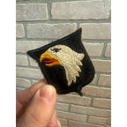 Original WWII US Army 101st Airborne Divison Screaming Eagles Patch NO GLOW