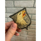 Original WWII US Army 101st Airborne Divison Screaming Eagles Patch NO GLOW