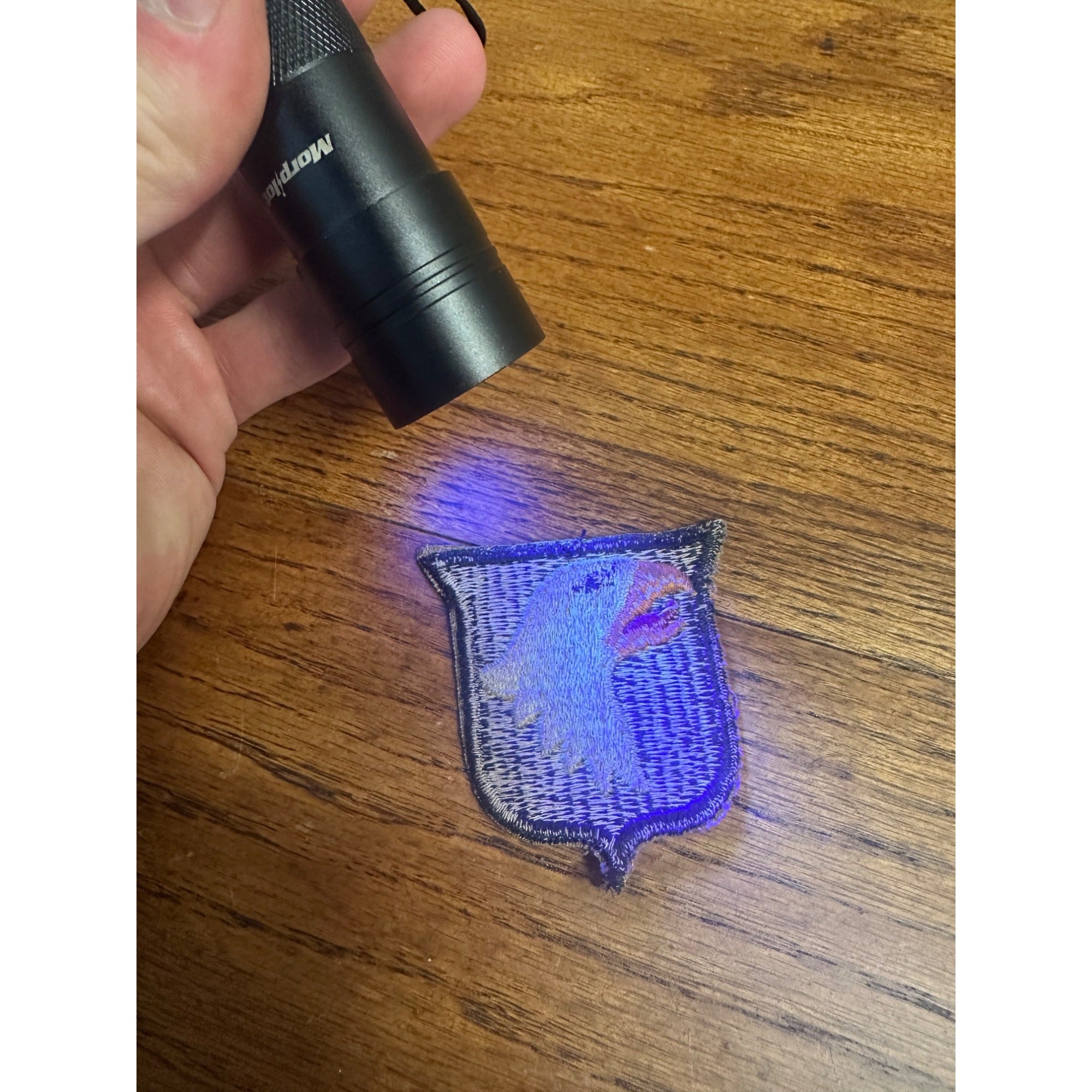 Original WWII US Army 101st Airborne Divison Screaming Eagles Patch NO GLOW