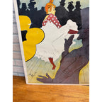 1940s Henri de Toulouse-Lautrec, French 1864-1901, Moulin Rouge (La Goulue) Poster Print