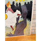 1940s Henri de Toulouse-Lautrec, French 1864-1901, Moulin Rouge (La Goulue) Poster Print