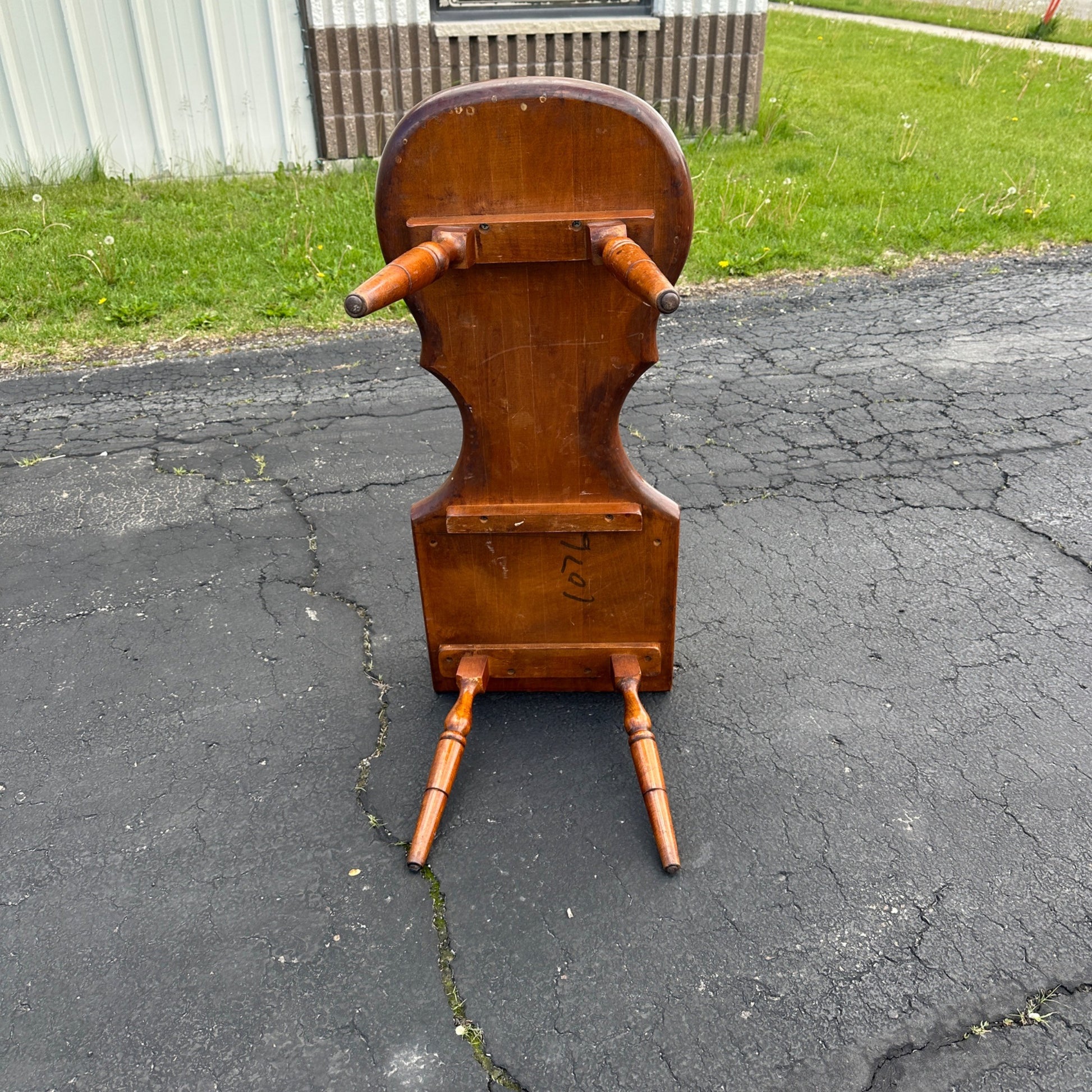 Vintage Wood Shoe Cobblers Maple Work Bench  - Coffee Table