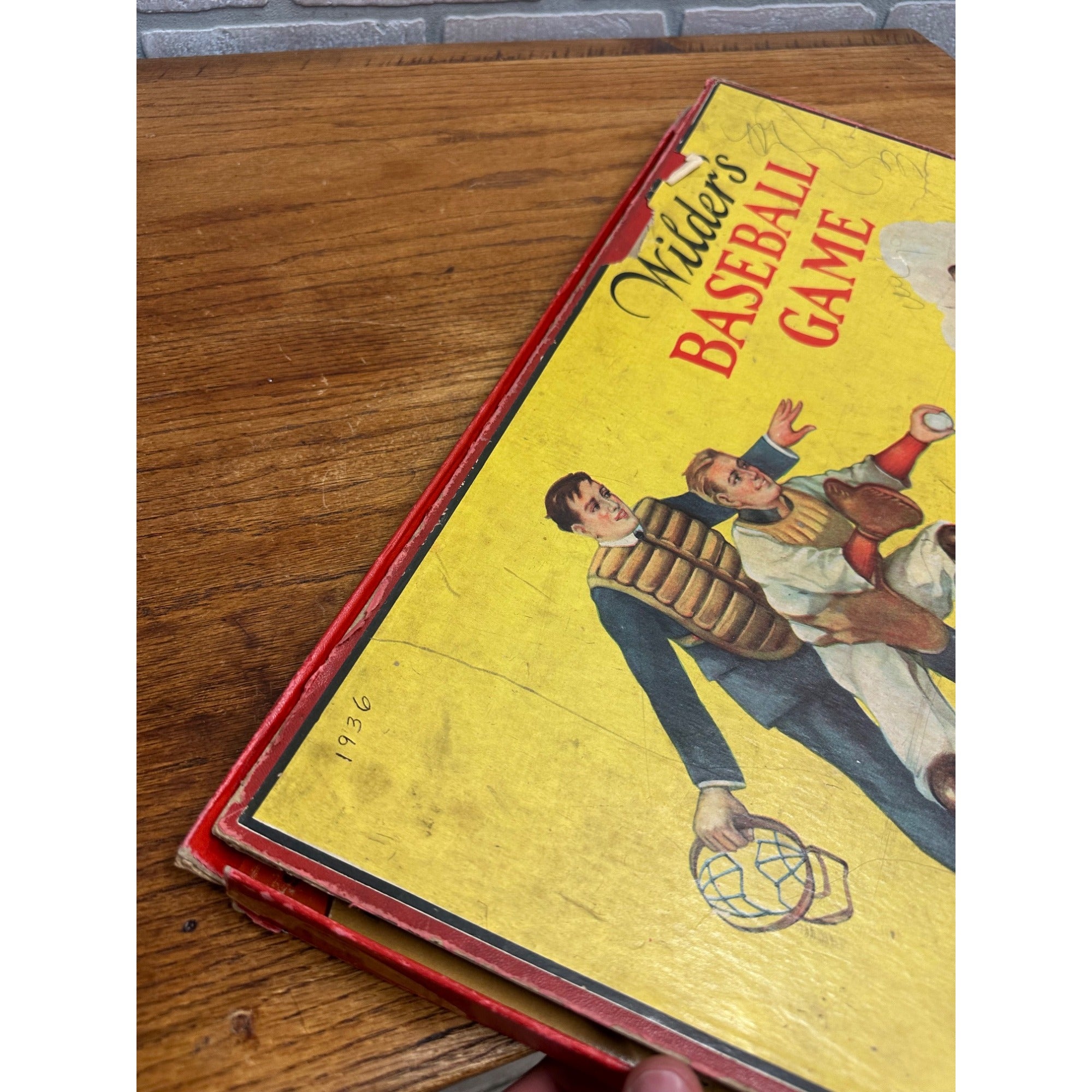 Vintage 1936 Wilder's Baseball Board Game St Louis Cardinals