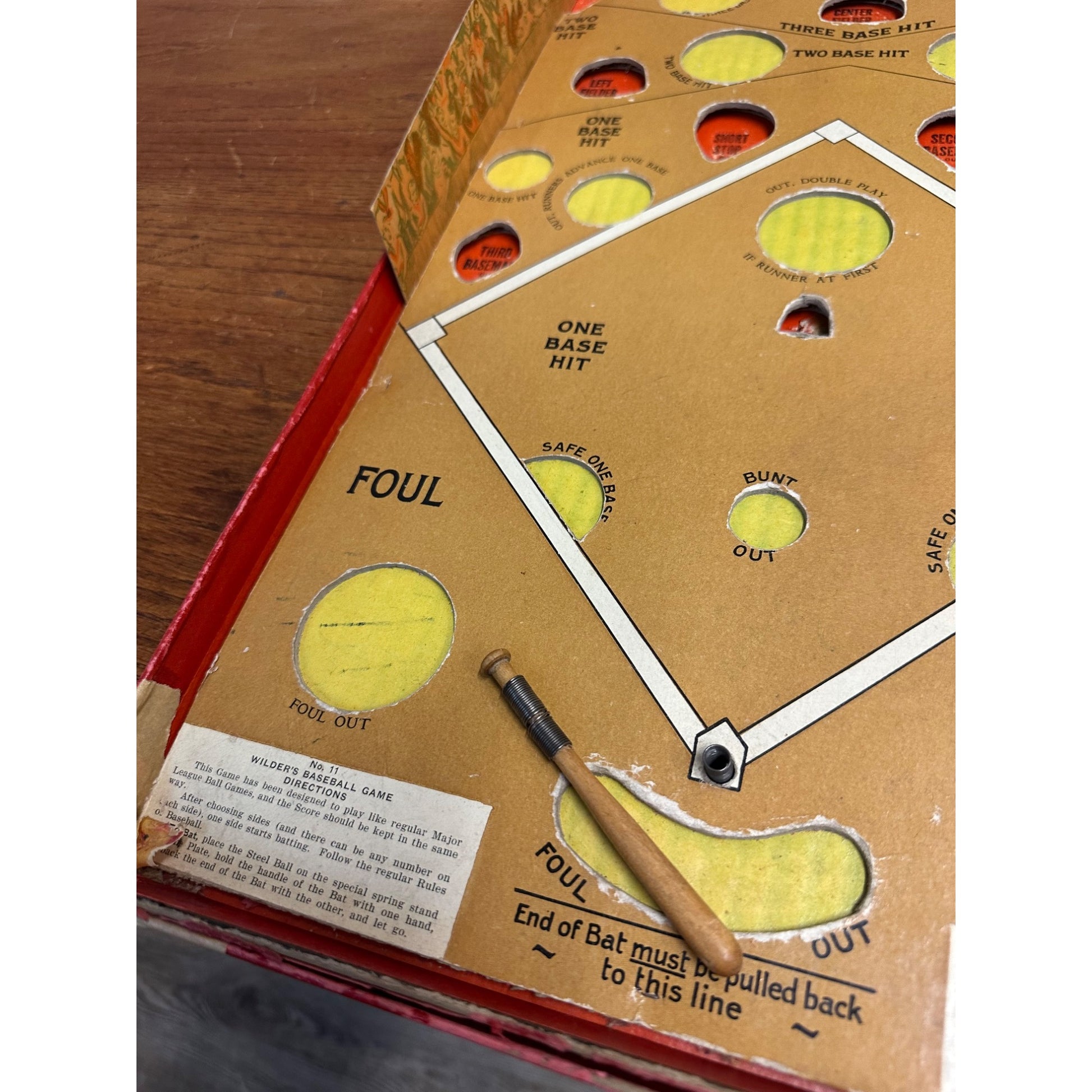 Vintage 1936 Wilder's Baseball Board Game St Louis Cardinals