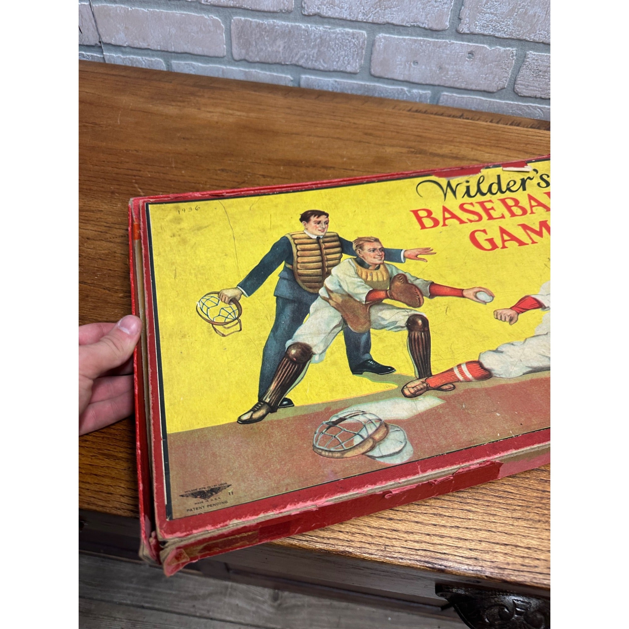 Vintage 1936 Wilder's Baseball Board Game St Louis Cardinals