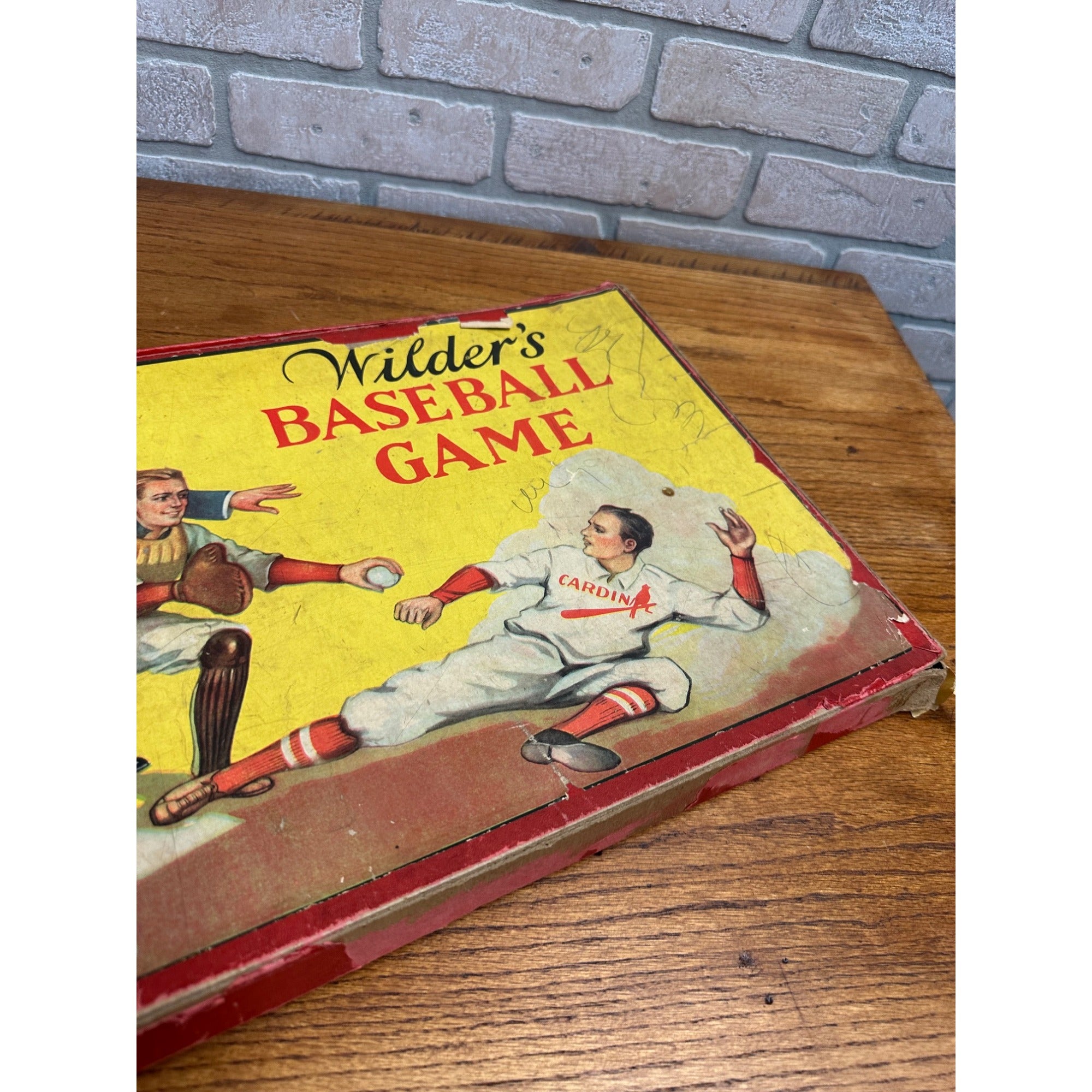 Vintage 1936 Wilder's Baseball Board Game St Louis Cardinals