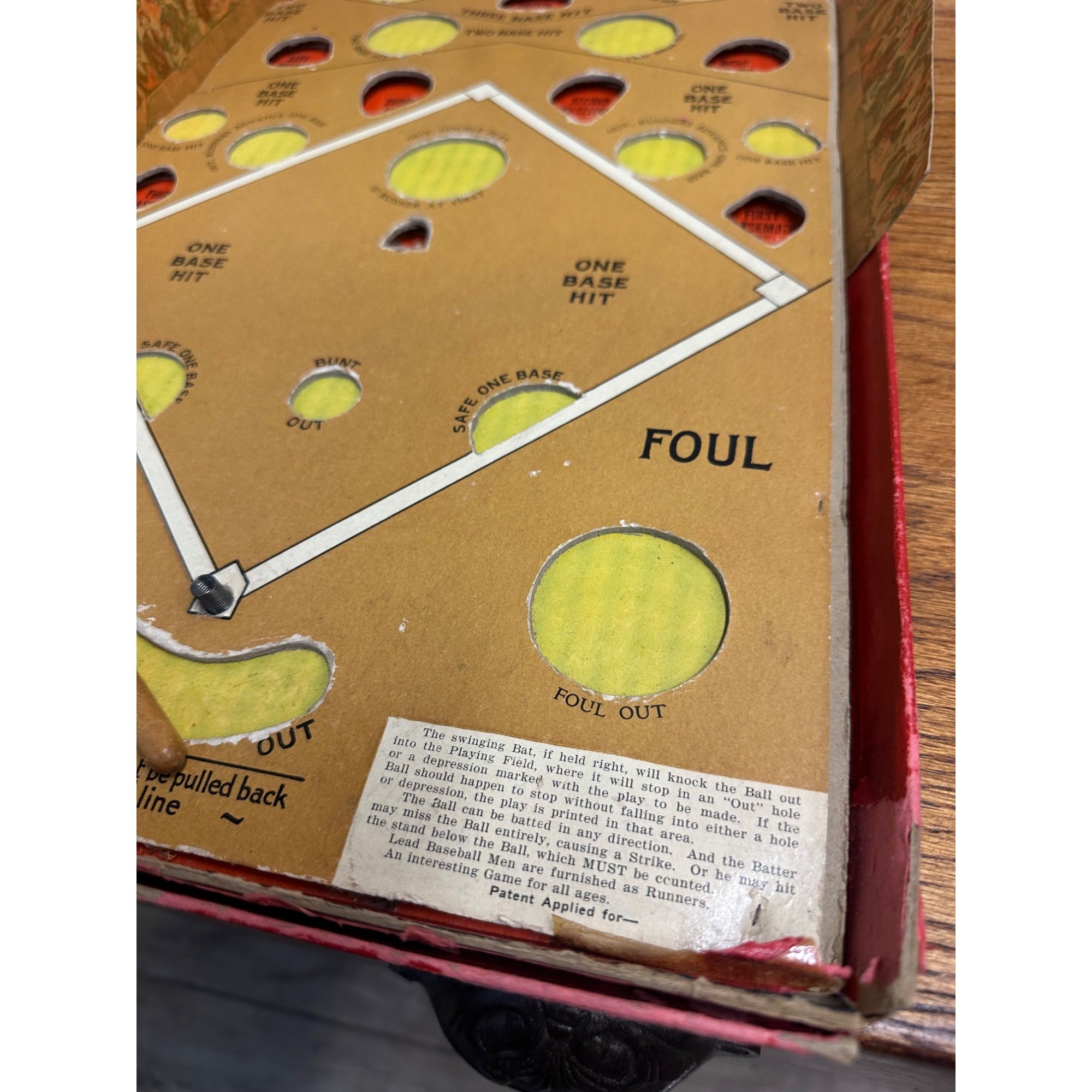Vintage 1936 Wilder's Baseball Board Game St Louis Cardinals