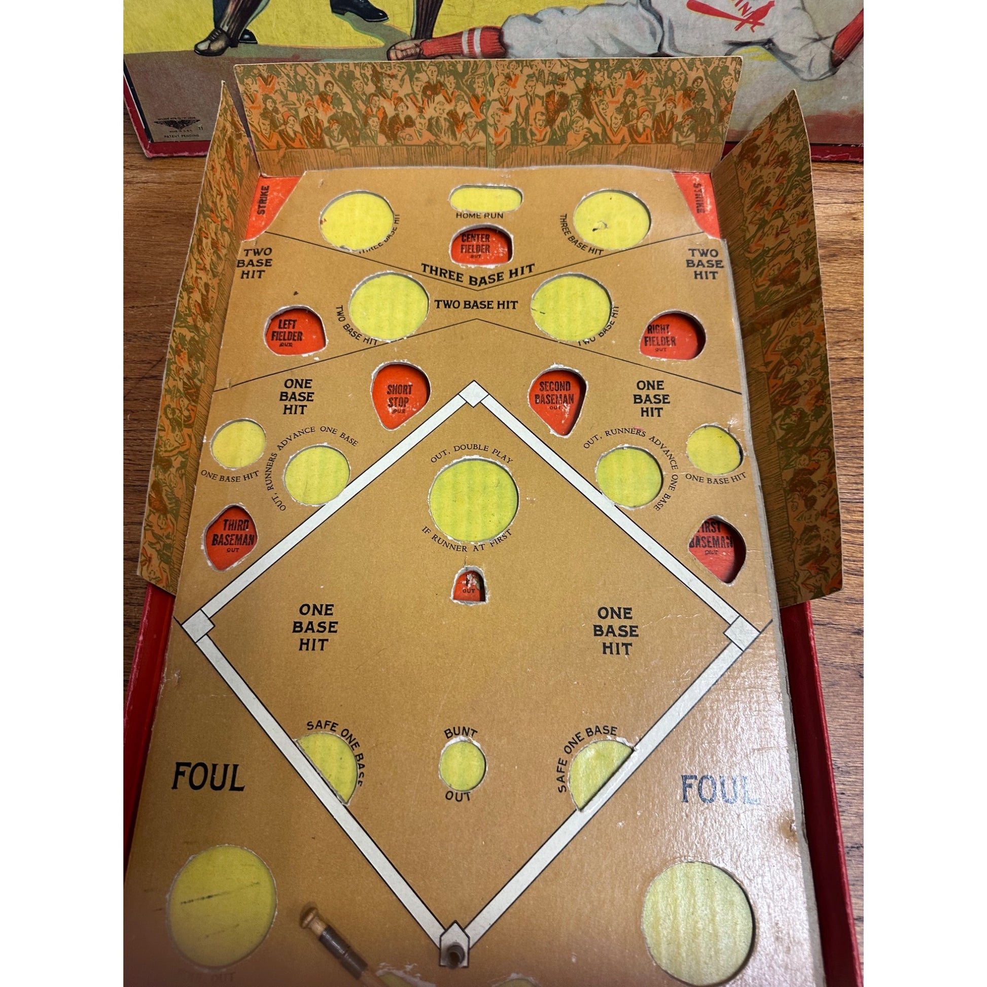 Vintage 1936 Wilder's Baseball Board Game St Louis Cardinals