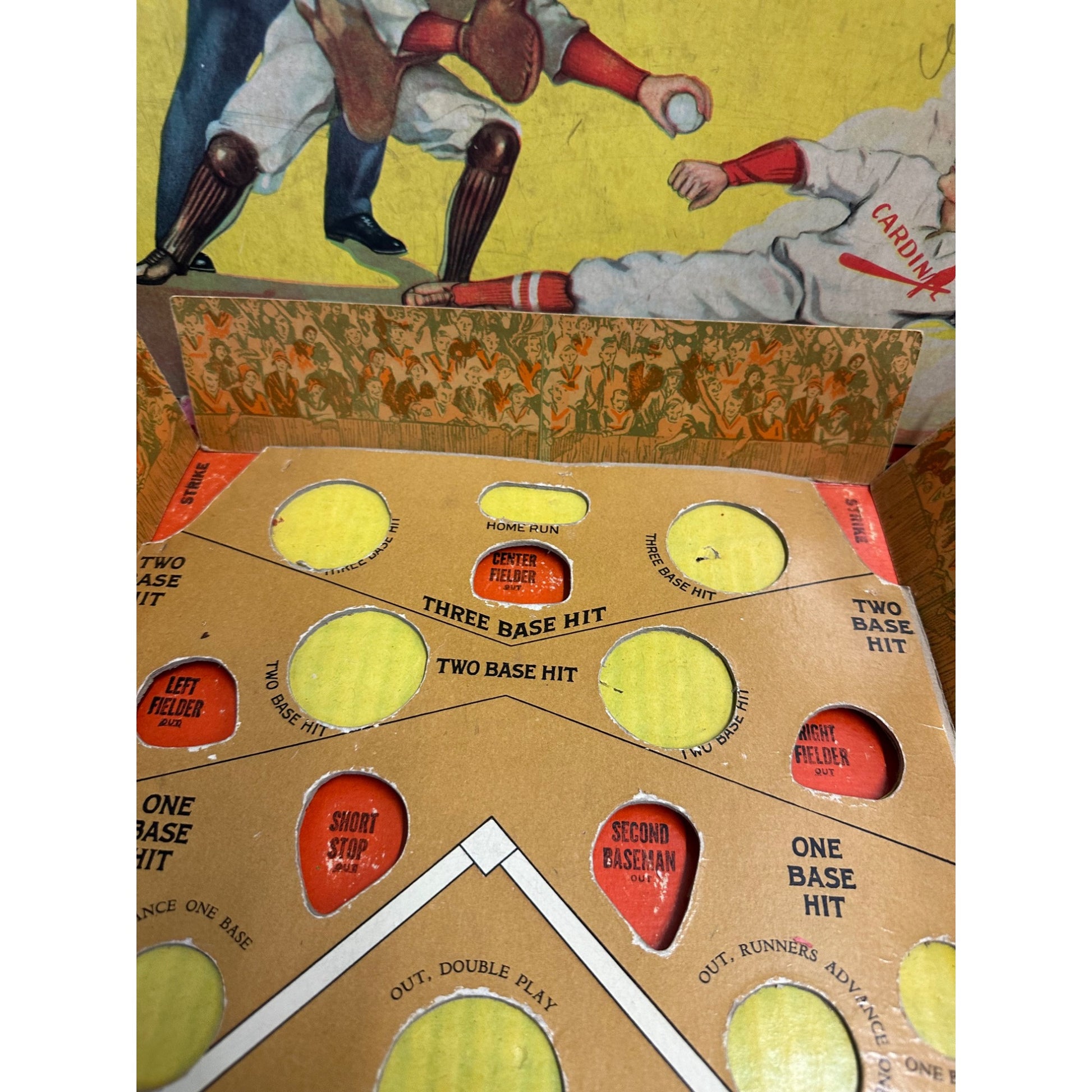 Vintage 1936 Wilder's Baseball Board Game St Louis Cardinals