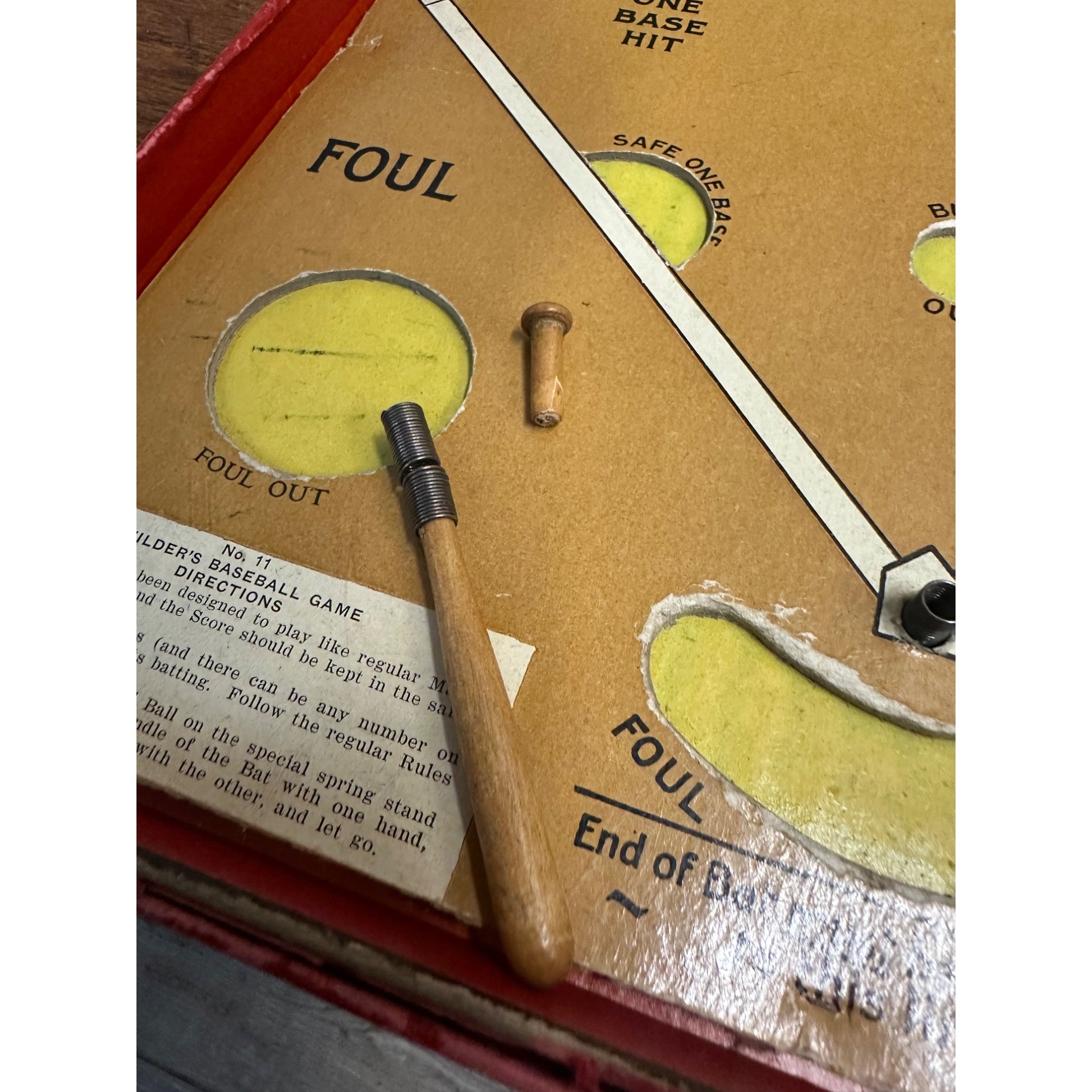 Vintage 1936 Wilder's Baseball Board Game St Louis Cardinals