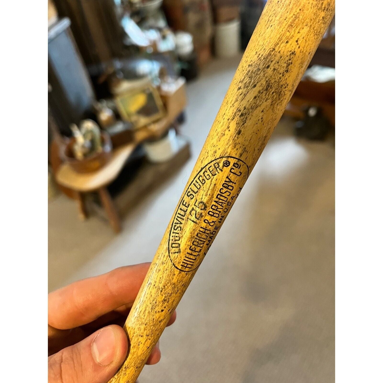 Vintage 1975 Louisville Slugger ASA Slowpitch Softball Mini Souvenir 16" Bat