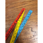 Vintage Johnsons Standard Oil Service Gas Station Ruler Folding Wisconsin Rapids