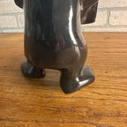 Rare Vintage 1950s Red Wing Pottery Hamm's Beer Bear Figural Ceramic Coin Bank 11.5"