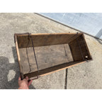 Vintage Spicuzza Banana Company Milwaukee Wis Advertising Wooden Crate Box