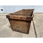 Vintage Spicuzza Banana Company Milwaukee Wis Advertising Wooden Crate Box