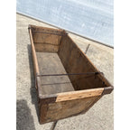 Vintage Spicuzza Banana Company Milwaukee Wis Advertising Wooden Crate Box