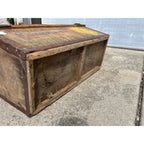 Vintage Spicuzza Banana Company Milwaukee Wis Advertising Wooden Crate Box