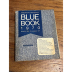 1970 American Druggist Blue Book Pharmacy Pharmacist Drugs 722-pages