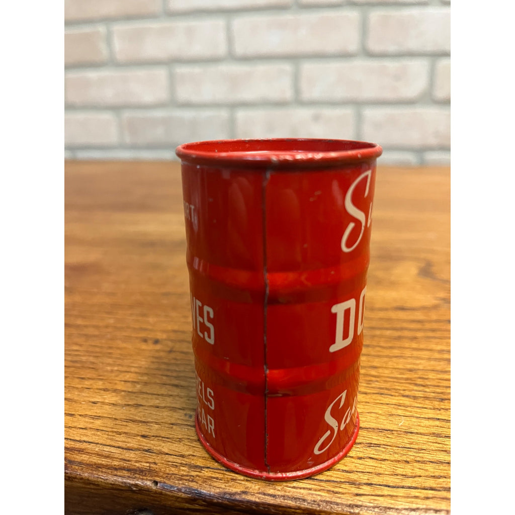 Vintage 1930s Switch to Dodge Advertising Oil Barrel Bank Promo Cars Trucks