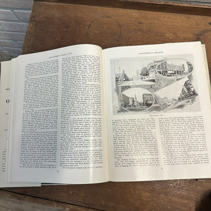 Oshkosh One Hundred Years a City 1853-1953 Hardcover History Book