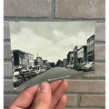 1947 Du Quoin Illinois Main Street View Postcard
