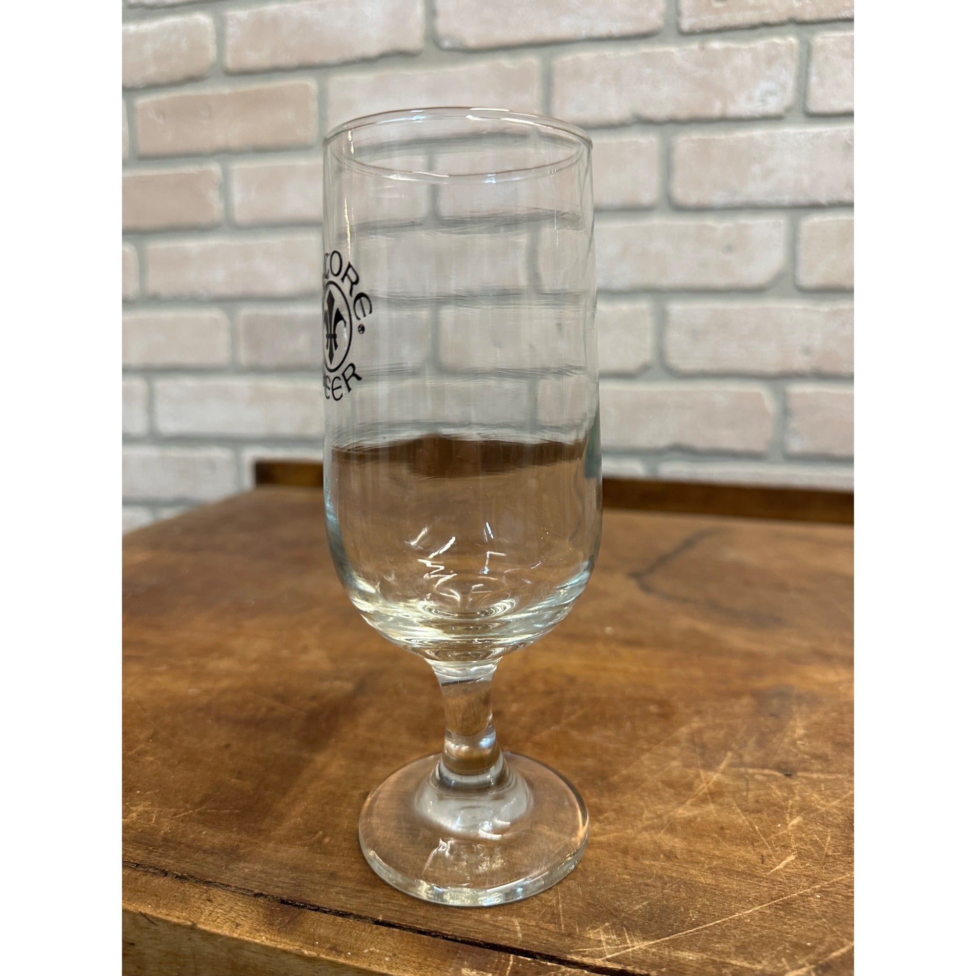 VINTAGE SCHLITZ ENCORE BEER 7" GLASS TAVERN BARWARE ADVERTISING / MAN CAVE BAR DECOR