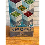 Vintage 1950s Unused VapoCans Wax Containers Frozen Foods 20-Pack Advertising