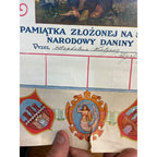 WWI ERA American Campaign Poster To Raise Money For Poland 1918