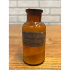 Vintage 1930s Cinchonine Sulphate Merck Co Apothecary Bottle