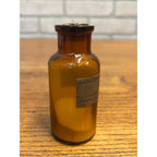 Vintage 1930s Cinchonine Sulphate Merck Co Apothecary Bottle