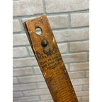Vintage Dr Scholl’s Foot Measure Ruler Wooden Shoe Sizing Tool Chicago USA