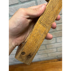 Vintage Dr Scholl’s Foot Measure Ruler Wooden Shoe Sizing Tool Chicago USA