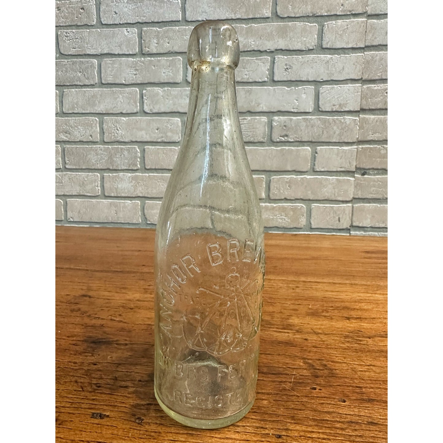 Pre-Pro Anchor Brewing Co Dobbs Ferry NY Blob Top Beer Bottle Antique Old