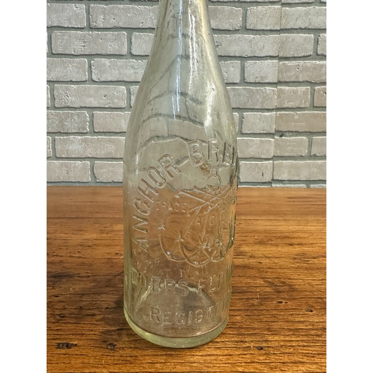 Pre-Pro Anchor Brewing Co Dobbs Ferry NY Blob Top Beer Bottle Antique Old