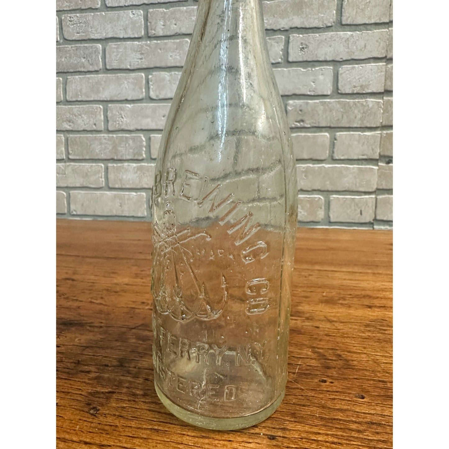 Pre-Pro Anchor Brewing Co Dobbs Ferry NY Blob Top Beer Bottle Antique Old